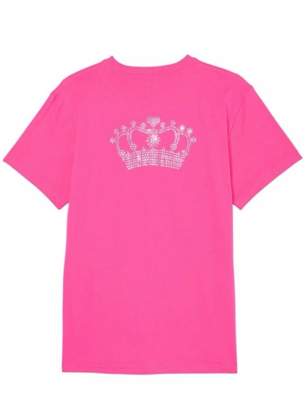 Victoria’s Secret Pink Rhinestone Crown T-Shirt